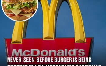 Never-seen-before burger is being dropped in new McDonald’s Christmas menu from today