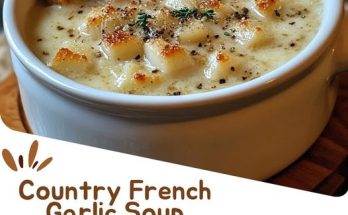 Country French Garlic Soup Recipe