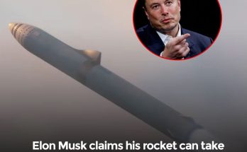 Elon Musk claims his rocket can take people from London to New York in just 30 minutes