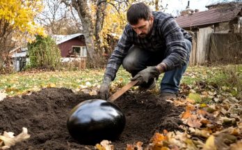 I Returned Early to Surprise My Husband Only to Find Him Burying a Large Black Egg in Our Garden - Its Mystery Brought Us Closer