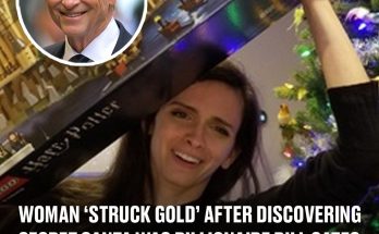 Woman ‘struck gold’ after discovering secret Santa was billionaire Bill Gates