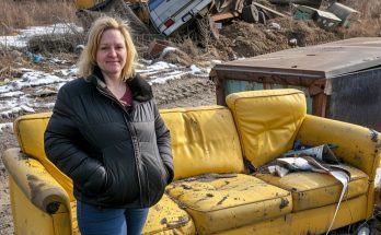 I Took Our Old Couch to the Dump, but My Husband Freaked Out, Yelling, "You Threw Away the Plan?!"