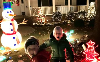 My Neighbor Refused to Stop Her Kids from Knocking over My Holiday Lawn Display